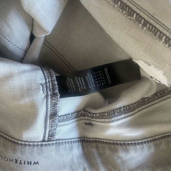 White House Black Market Gray Women Jeans - Picture 12 of 16